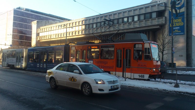 Trams in Tallinn, Estonia