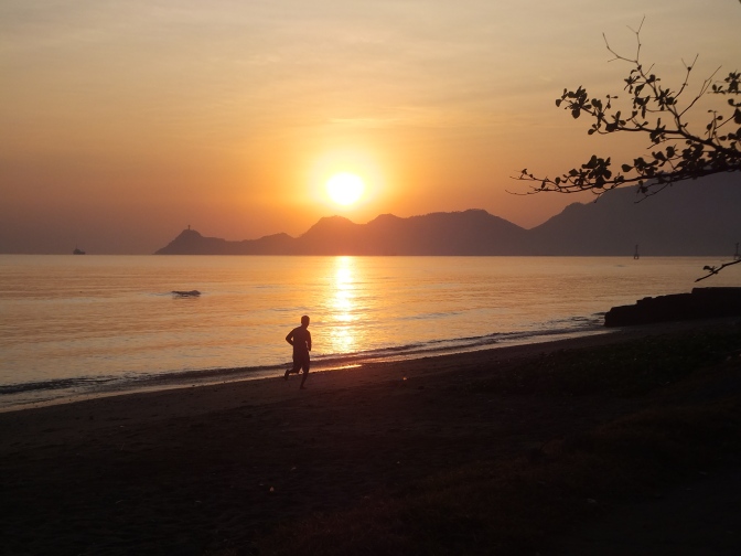 Sunrise over Dili Bay, East Timor