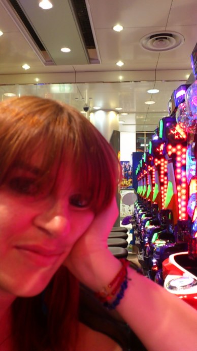My reaction to pachinko bars. It was so boring!