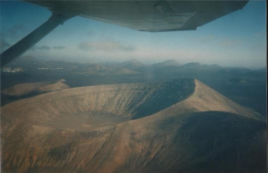 Private flight 14 - the humungous volcano